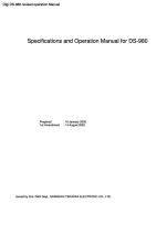 DS-980 revised operation